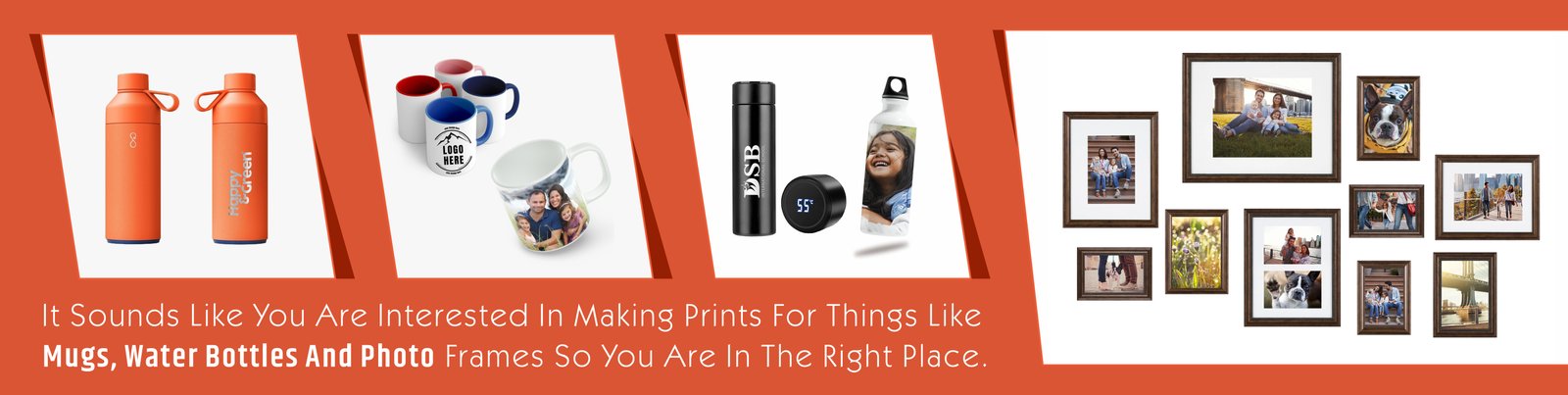Mug,Bottels,Gifts & Frames Banner